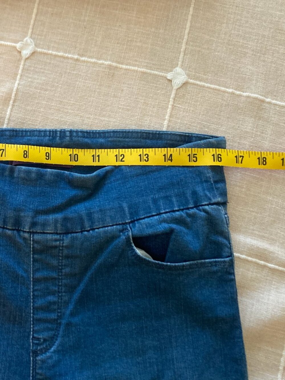 Gloria Vanderbilt Amanda Womens High Rise Pull on Jeans / Size 10 - Picture 8 of 9